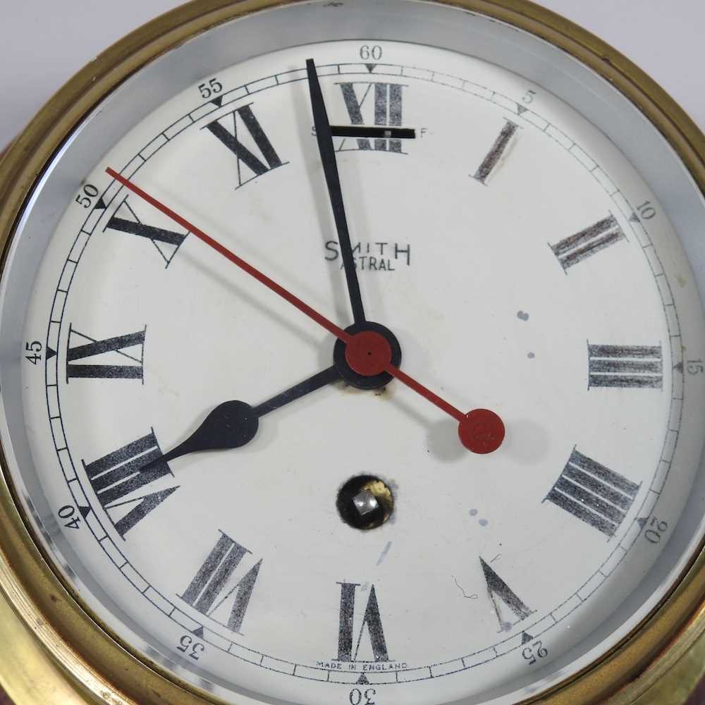 A ship's clock and another - Image 3 of 6