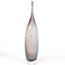 A Kosta Boda glass vase