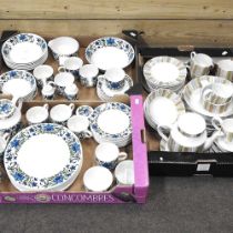 A 1960's Midwinter Spanish Garden tea/dinner service, designed by The Marquis of Queensbury,