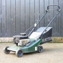 A Hayter spirit 375 petrol lawnmower Starts and runs