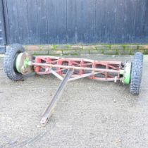 A tractor driven pull-along rotary lawn mower, 152cm wide