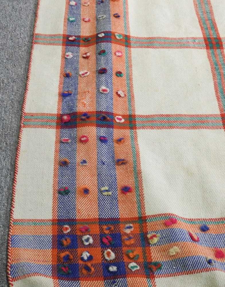 A Persian kilim, with all over squares, 225 x 165cm - Image 2 of 5