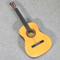 A Palma nylon strung acoustic guitar, 100cm, with soft case