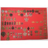 Royal Indian Engineers & Sappers and Miners Insignia. Good interesting, large card of various head-