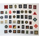 Modern Embroidery Beret Badges including Kings Reg ... Military Provost Guards Service ...