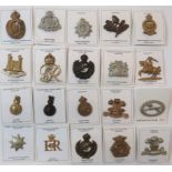 Yeomanry Cap Badges including white metal Northamptonshire Yeo ... Brass KC Westmorland and