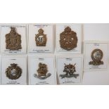 Victorian Cavalry and Later Yeomanry Cap Badges consisting bi-metal Vic crown 13th Hussars ... Bi-