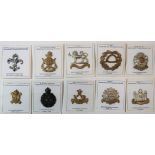 Territorial Infantry Cap Badges including brass 7th Hampshire Reg ... Bi-metal 6th Hampshire Reg ...