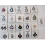Fire Service and Police Cap Badges including plated and enamel, KC NFS ... Plated and enamel AFS ...