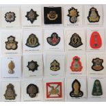 Post 1953 Bullion Embroidery Beret Badges including Irish Guards ... Scots Guards ... Kings Regiment