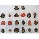 Post 1953 Bullion Embroidery Beret Badges including 16th Queens Royal Lancers ... Queens Royal Irish