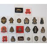 Post 1953 Bullion Embroidery Beret Badges including 1st Queens Dragoon Guards ... 4/7th Dragoon