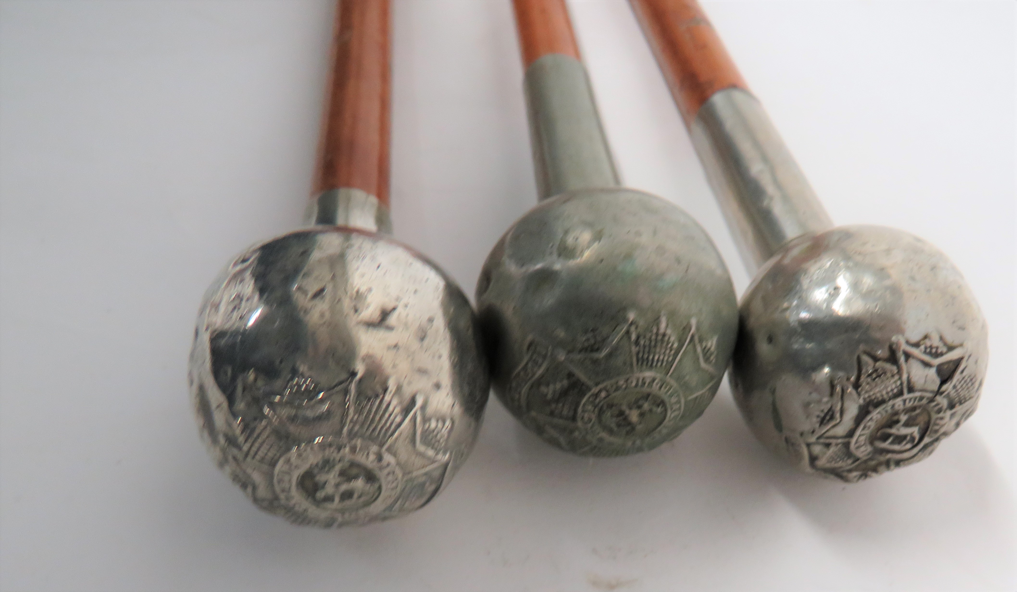 Three Bedfordshire & Hertfordshire Reg Swagger Sticksbrown malacca