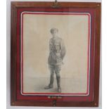 WW1 Pencil Study Of A Royal Artillery Officer 21 x 17 inch, full length study of an Officer