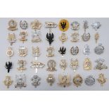 40 x Anodised Cavalry And Yeomanry Cap Badges including Ayrshire Yeo ... Royal Gloucestershire