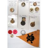 Boer War And Later Lapel Badges celluloid examples include CIV Welcome Home ... Lord Roberts ...