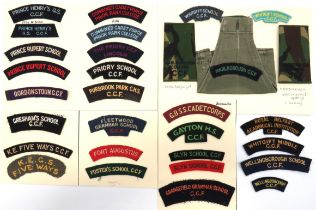 30 x CCF Embroidery Titles embroidery titles include K.E. Five Ways CCF ... Fleetwood Grammar School