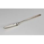 A William IV silver marrow scoop Peter & Anne Bateman, London, 1832, of typical form, the large