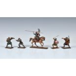 Aero Art - The St. Petersburg Collection - 54mm hand painted Saracen Warriors numbers 3740.3,
