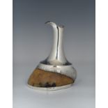 An extremely rare and unusual Victorian silver mounted taxidermy horse’s hoof claret jug / decanter,