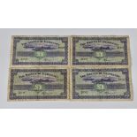 British Banknotes - The States of Guernsey £1 (4), scarcer early date, all 1st August, 1945,