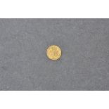 France - Louis XVI gold coin - Louis d`or au bust nu 1787 I (Limoges), head left, rev. crowned