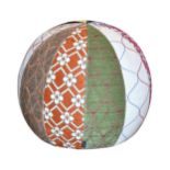 A Sushi Collection Joy pouf by Edward van Vliet for Moroso of Italy, the spherical seat