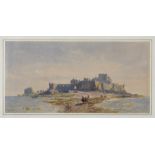 John Mogford RA (British, 1821-1885), Elizabeth Castle, Jersey, from the Causeway, watercolour,