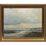 John Foulger (British, 1943-2007), “Bosham, Chichester Harbour”, oil on canvas board, signed lower