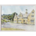 John Davis (British, 20th century), Stanton Gloucestershire, watercolour, signed lower right,