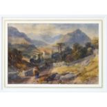 James Burrell Smith (British, 1822-1897), "Grasmere from the Old Road", watercolour, signed and