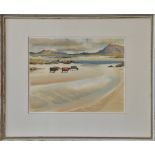 Kenneth Robertson (Scottish, late 20th century), "Loch Skiport, South Uist, Scotland",