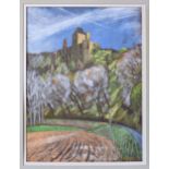 Tom Pomfret (French, 1920-1997), "Ruin Chateau le Repaire", Saint-Aubin-de-Nabirat, Dordogne,