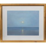 John Foulger (British, 1943-2007), “Low Tide. Middleton - on - Sea”, acrylic on paper, signed