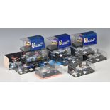 A collection of Minichamps 1:43 scale Racing Cars to include IndyCar Jacques Villeneuve Forsythe