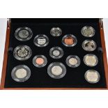 Numismatics interest - The Royal Mint 2021 'Making History' Proof coin set wooden boxed, complete