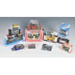 A large collection of Land Rover die-cast models of varying ages and types, to include Dinky,