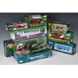 A collection of various boxed Corgi Eddie Stobart vehicles to include Scania Low Loader CC12203;