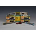 N Gauge railways - A collection of various Locomotives / carriages / rolling stock to include four
