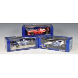 Three boxed 1:18 scale F1 Racing Cars to include Minichamps Williams F1 Team BMW FW23 R.
