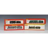 Hornby Railways - OO gauge four Locomotives to include R2054 Class A3 4-6-2 60103 "Flying