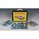 A collection of Matchbox playworn 1:64 Scale Diecast Vehicles, private, commercial, competition