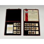 Numismatics interest - HMK "History of Aviation" & Concorde "The Queen of Aviation" coin sets