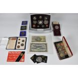 A British Royal Mint Tear 2000 Executive Proof coin collection, together with large collection of