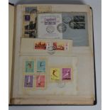 Philately interest - Album of Italia covers mainly 1940's.