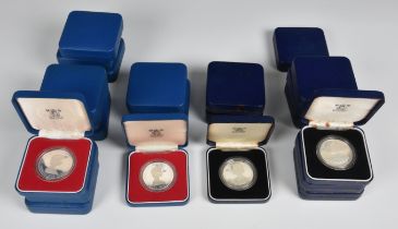 Numismatics - cased silver commemorative coins To include twelve (12) cased silver proof 1978