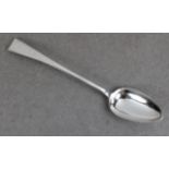 A George III silver basting / stuffing spoon Thomas Johnson, London, 1814, Old English thread