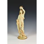 A Royal Worcester porcelain figure of a Grecian water carrier