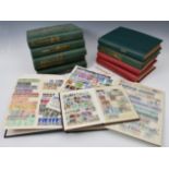 Philately - A large collection of used Worldwide postage stamps Contained in twelve (12) binders/