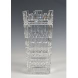 A limited edition boxed Waterford Crystal Millennium Parliament Vase